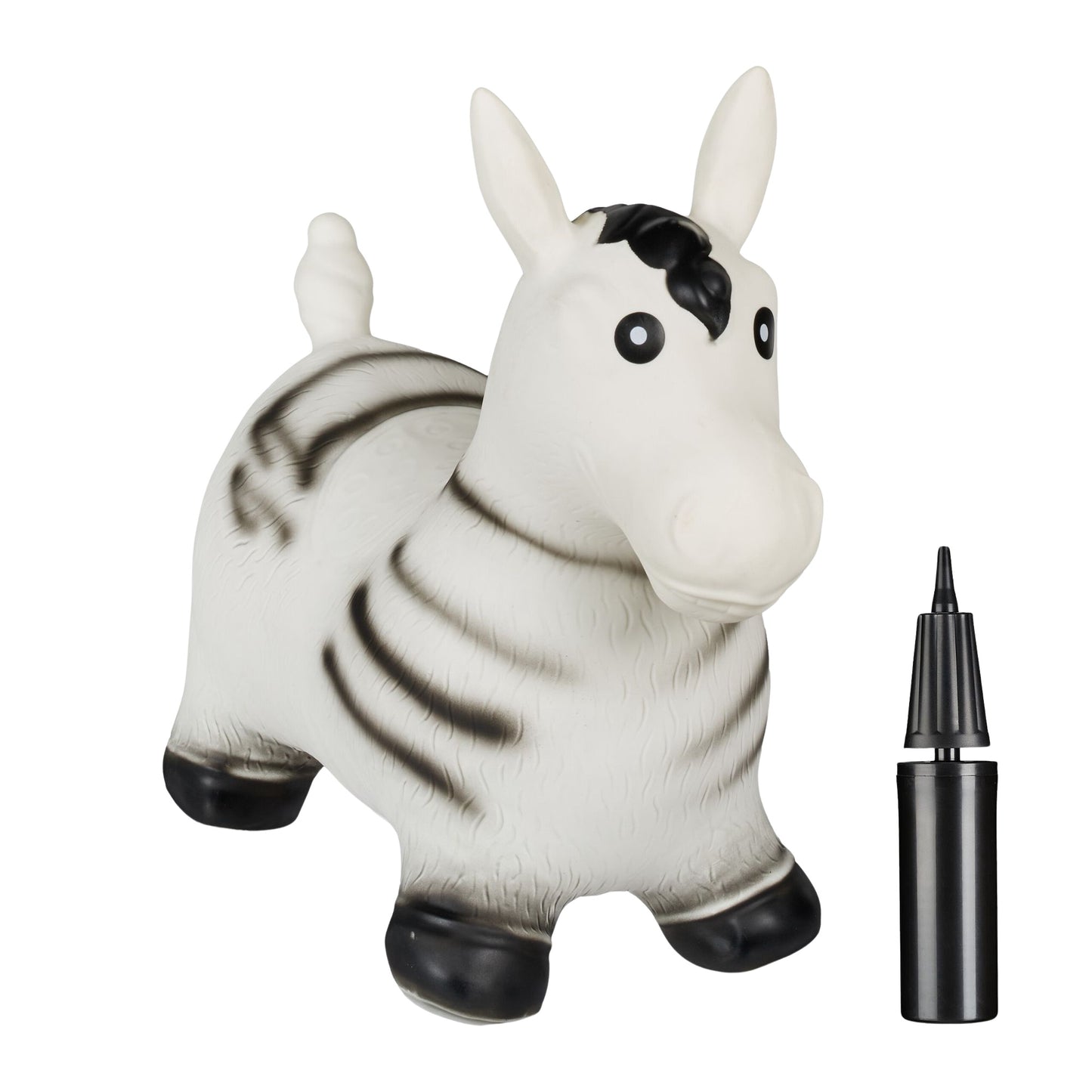Jumping zebra