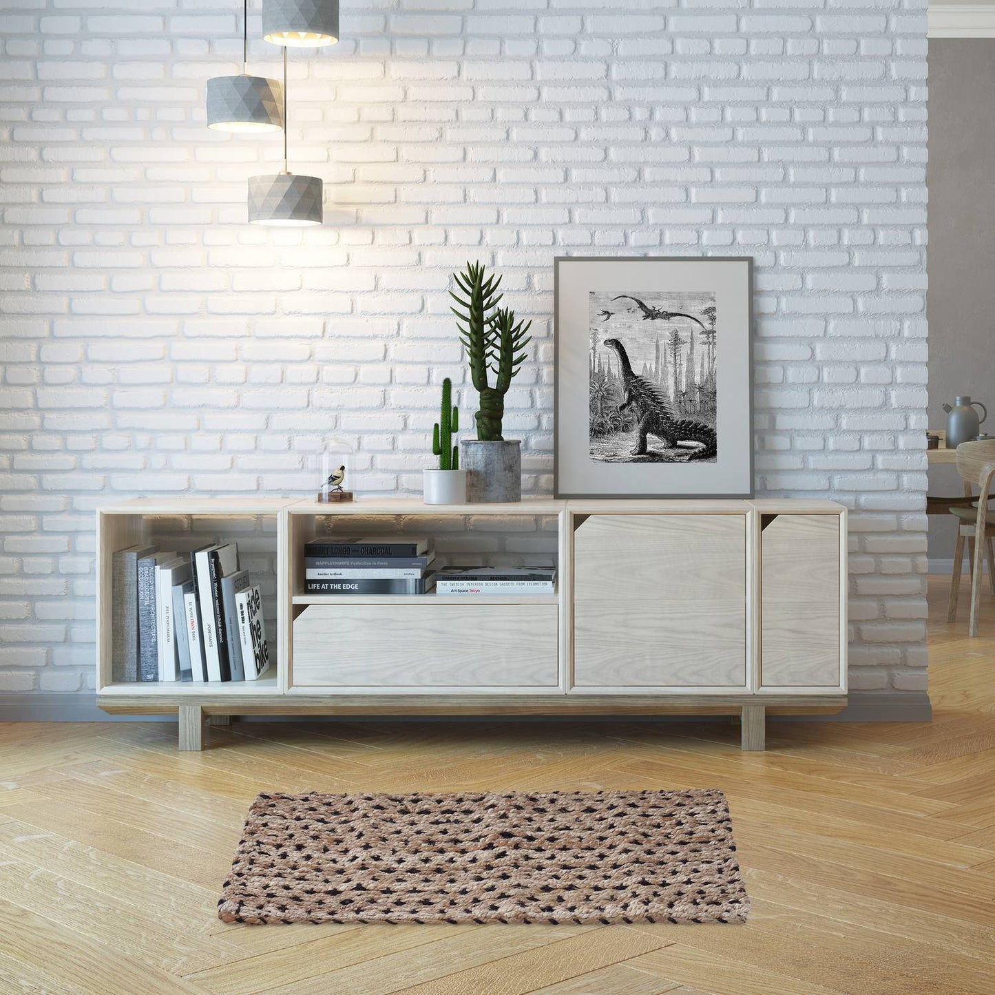 Jute mat 60 x 90 cm