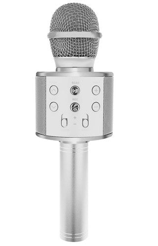 Karaoke microphone - silver Izoxis 22188