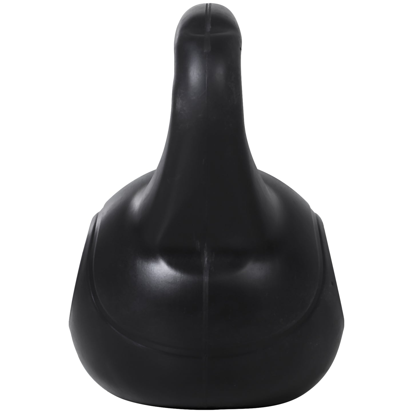 Kettlebell 10kg, Sand-Filled, Black, Beginner-Friendly
