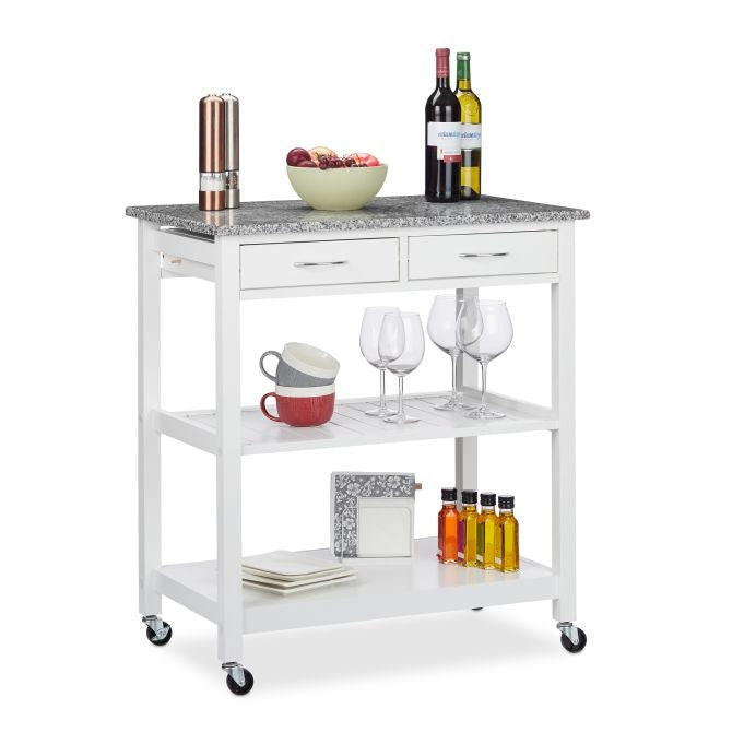 Kitchen Cart White