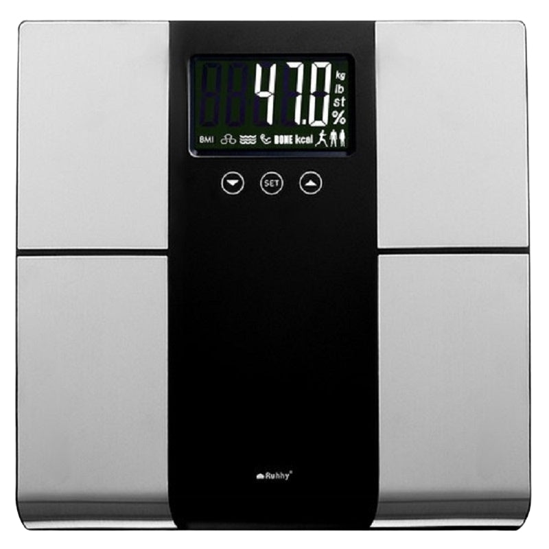 LCD Bathroom Scale - Analytical Ruhhy 24638