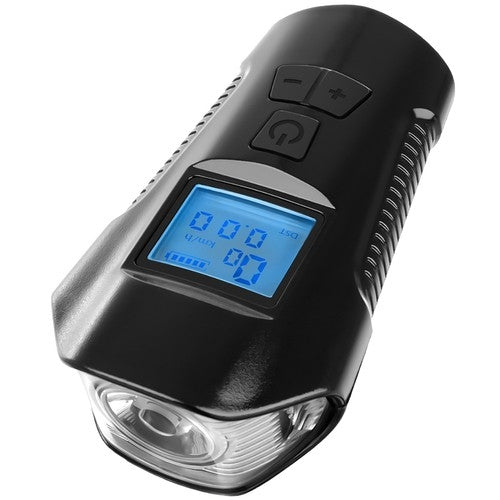 LED bicycle light with counter 23680