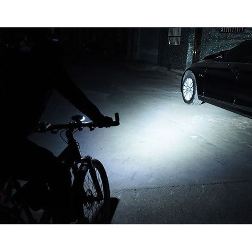 LED bicycle light with counter 23680