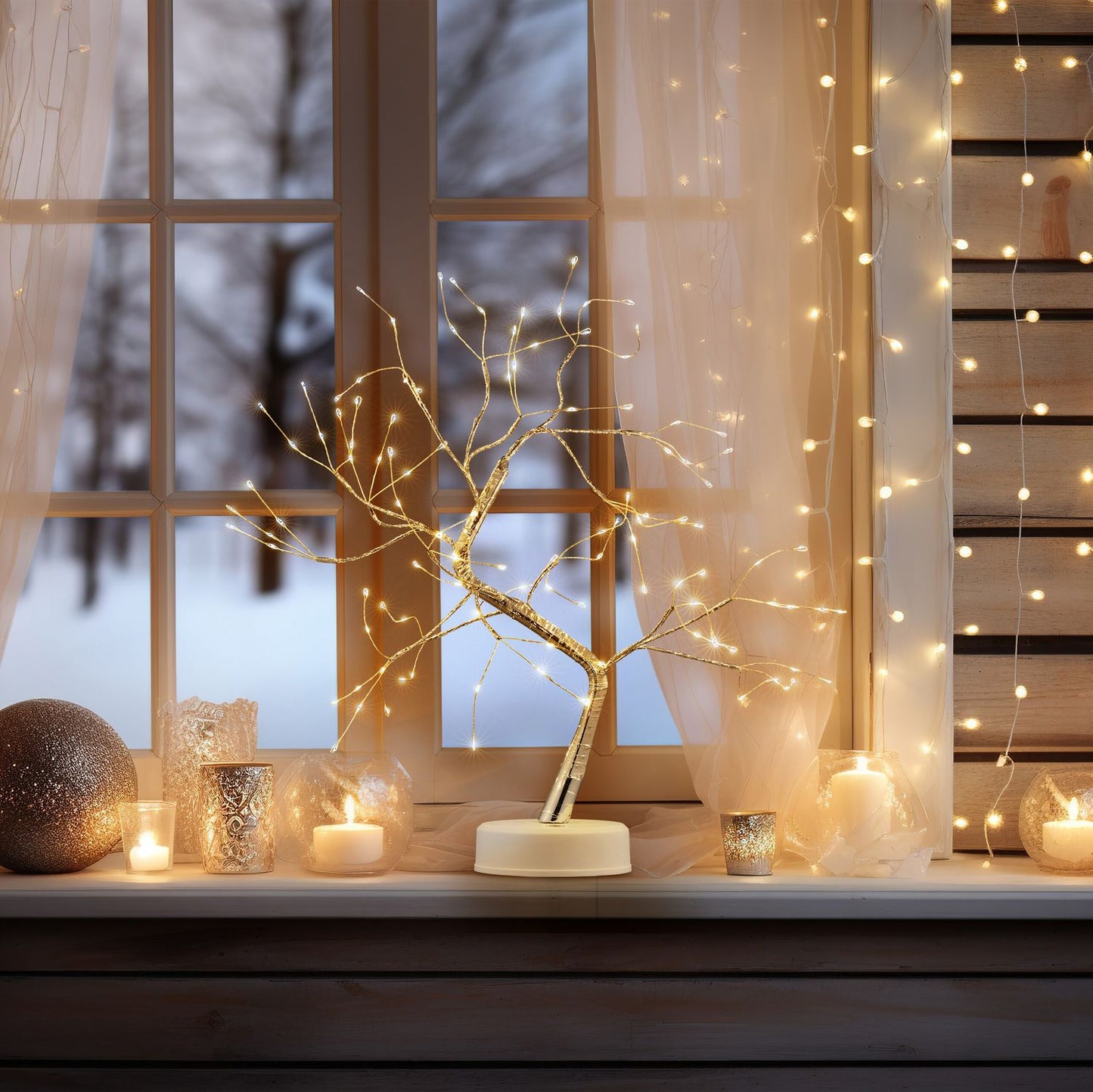LED tree for indoor use