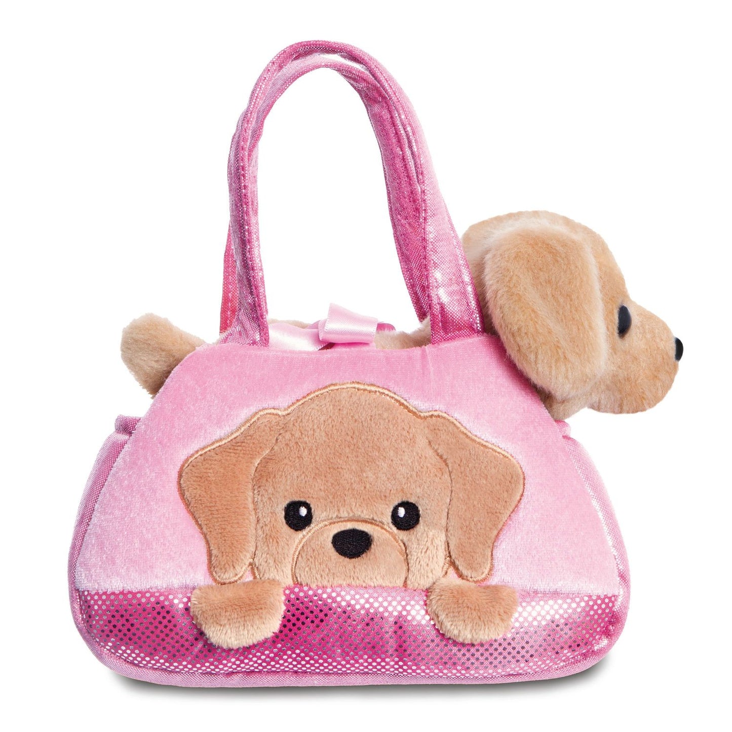 Labrador Plush Toy in Bag, 20 cm Size, Soft and Cuddly