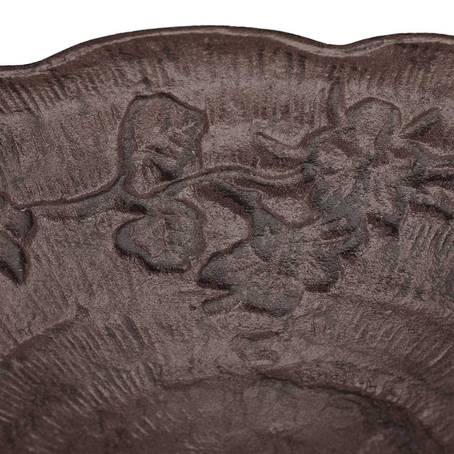 Large cast iron bird bath