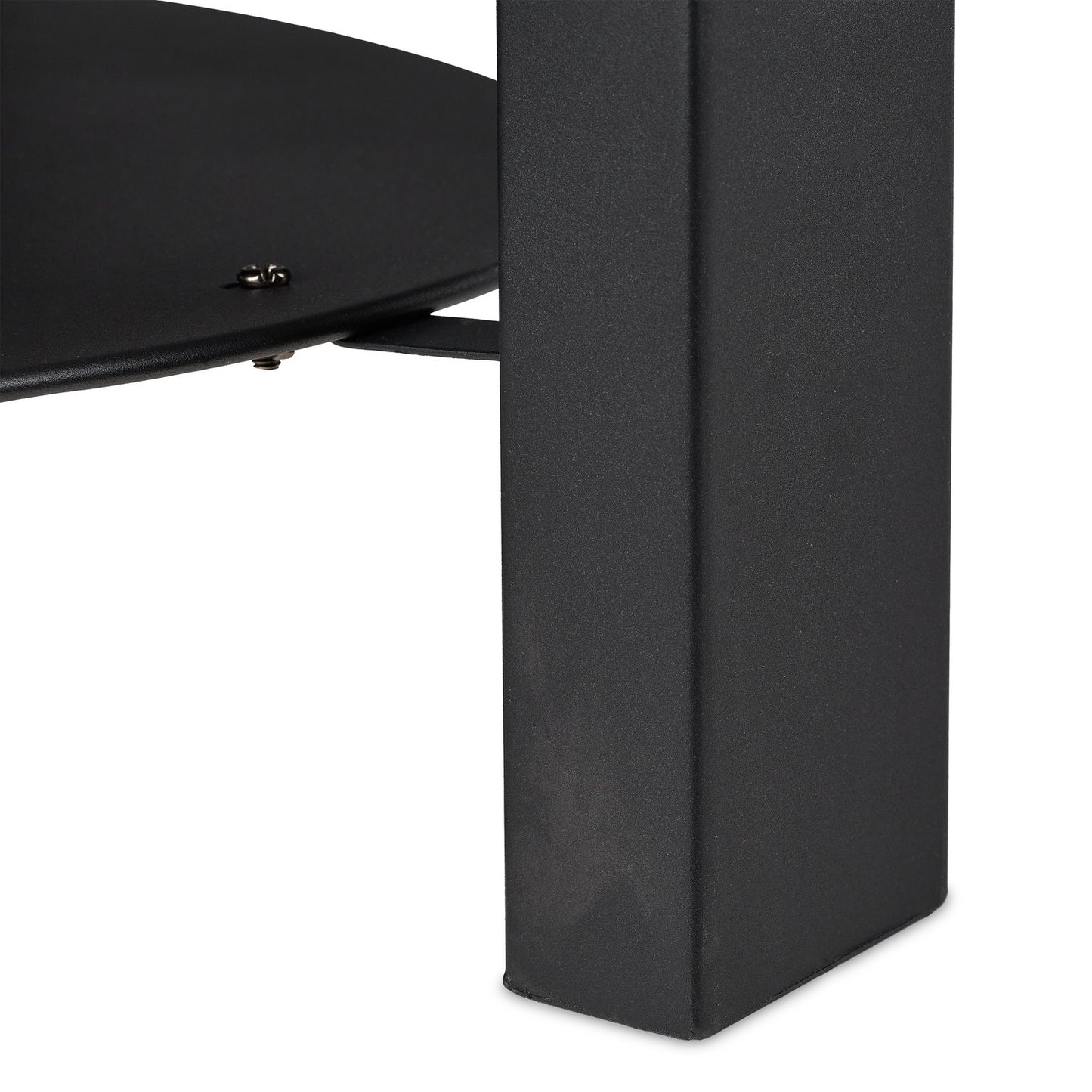 Large firebox with spark protection