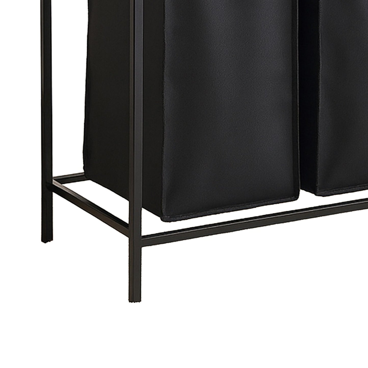 Laundry Sorter with 3 Bags and Shelf