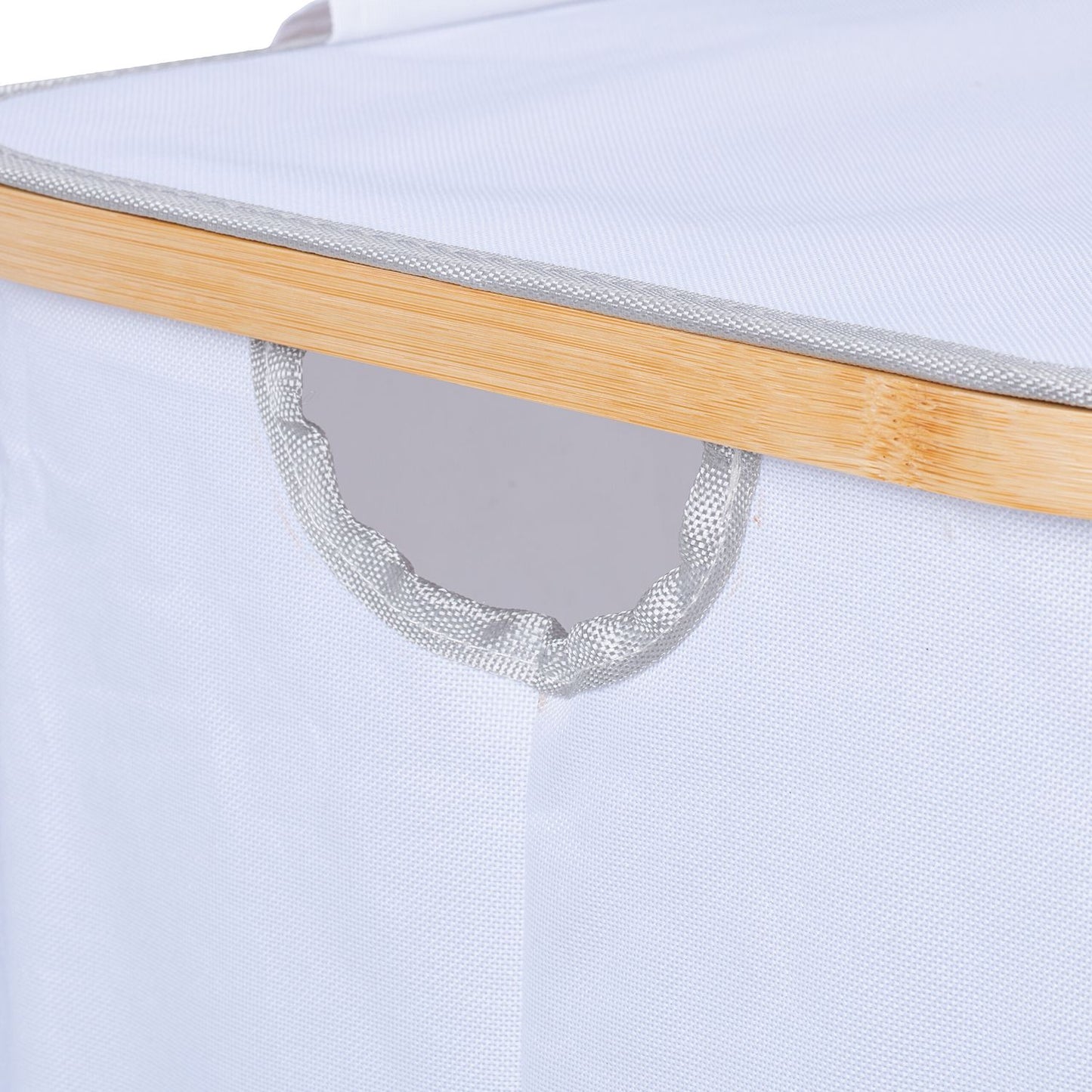 Laundry basket with lid 105 l
