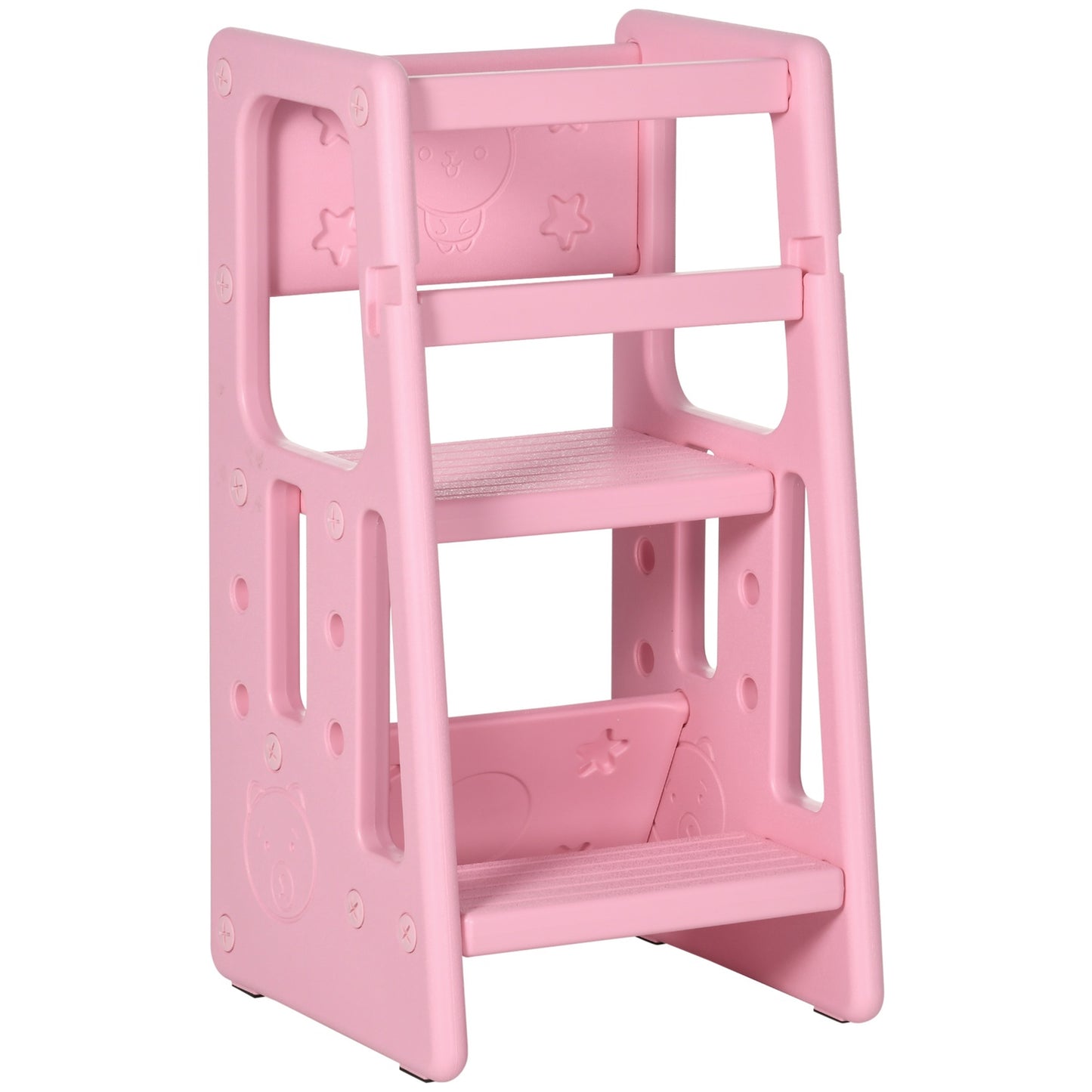 Montessori Learning Tower Step Stool, adjustable height, HDPE