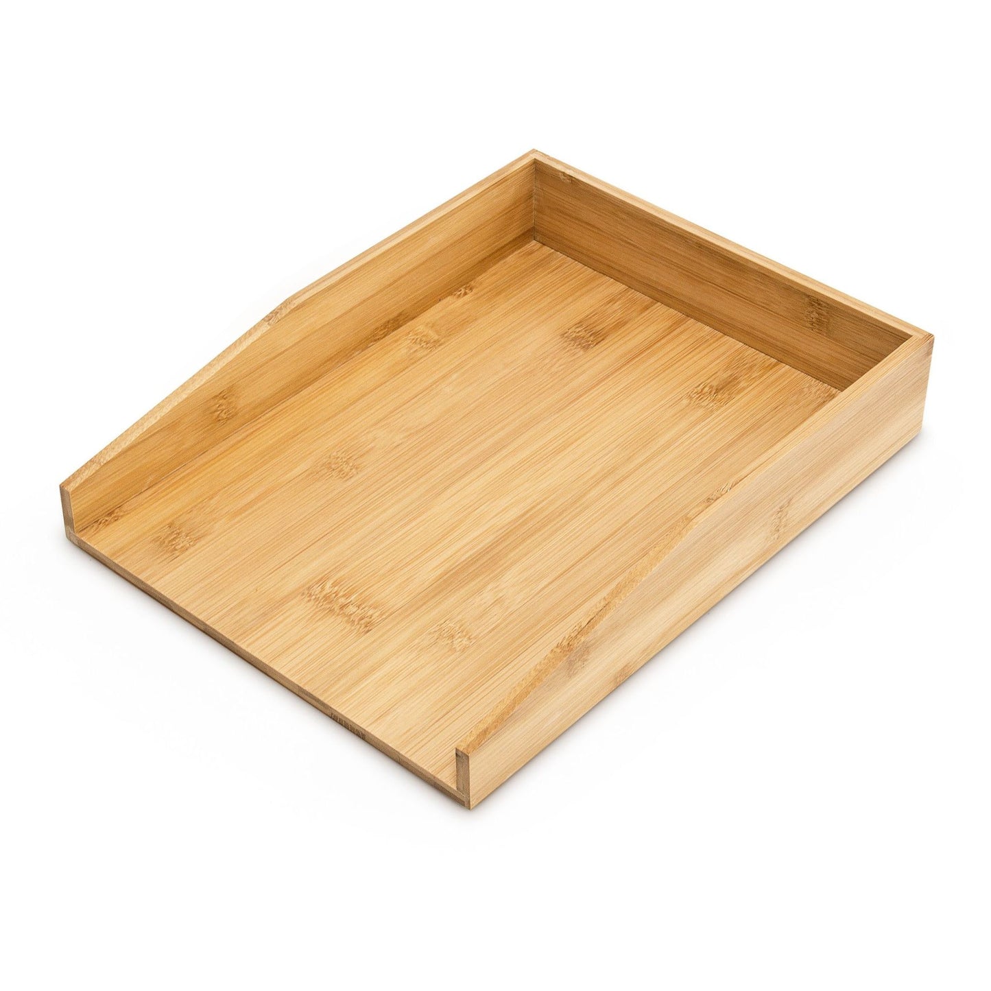 Letter box in bamboo 33 x 25 x 6 cm