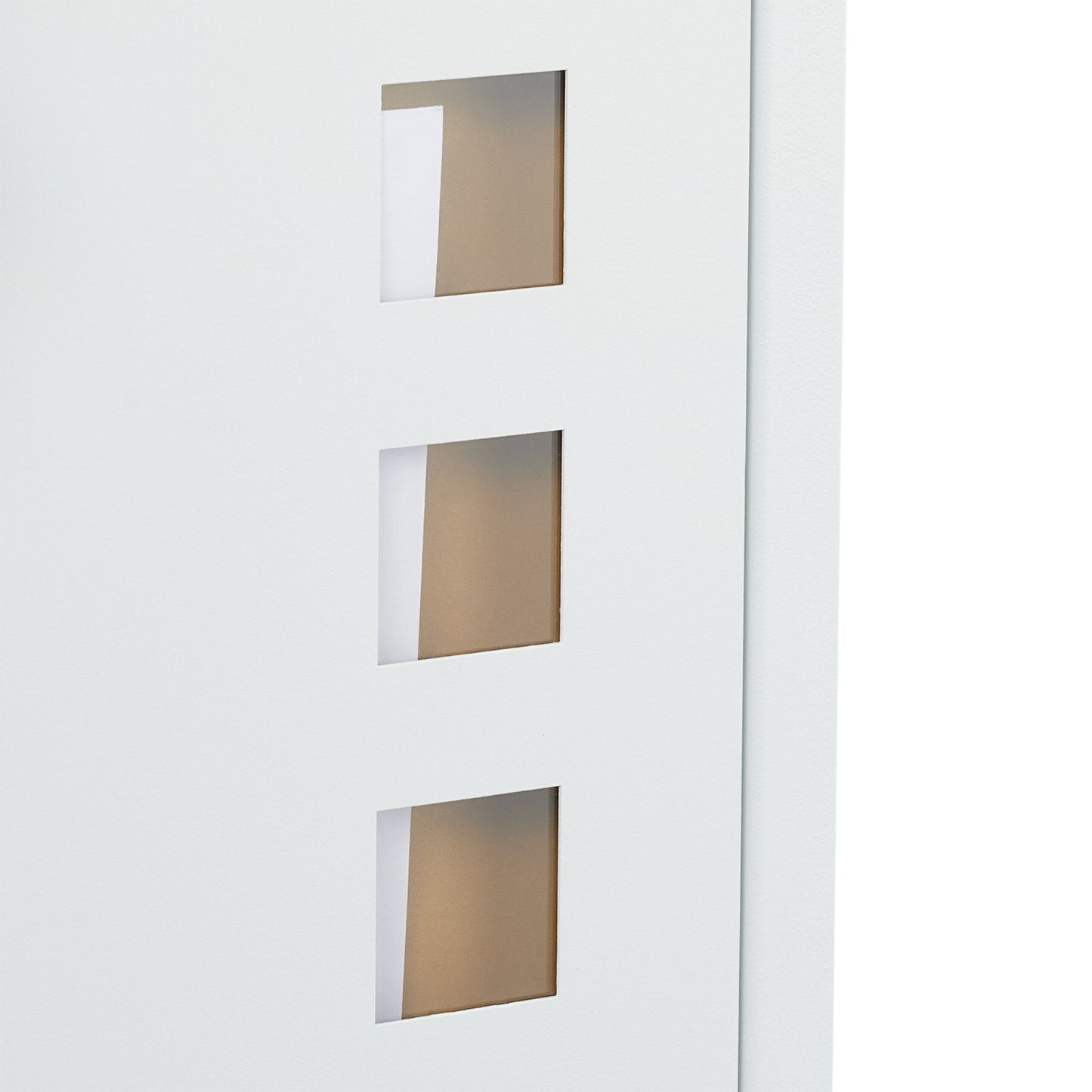 Letterbox with Viewing Window – Wall-Mounted, Iron, C4 Slot