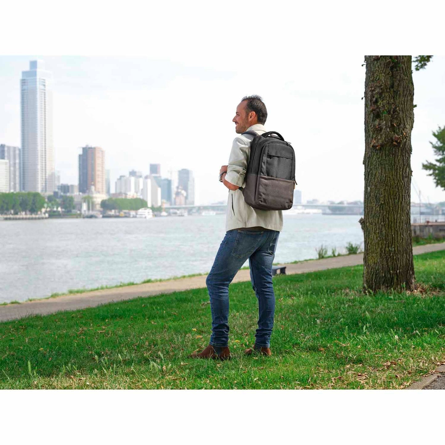 Lisboa Backpack for laptop 16" Black