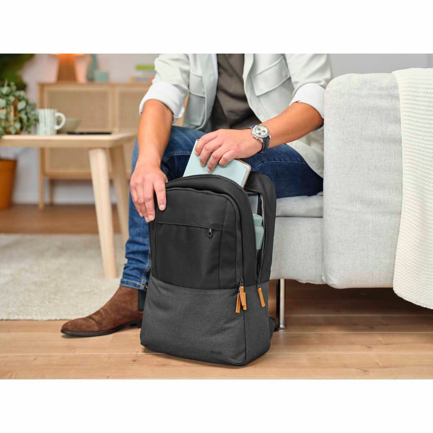 Lisboa Backpack for laptop 16" Black