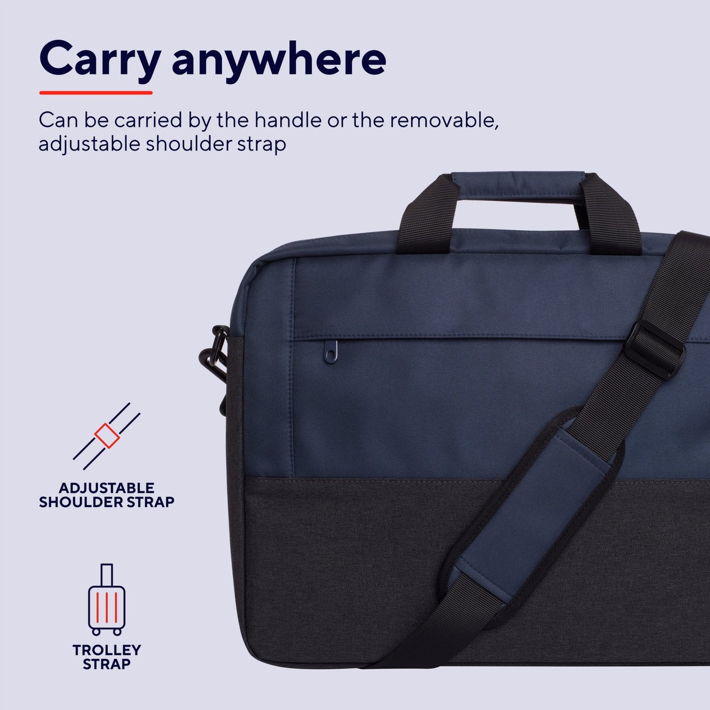 Lisboa Laptop bag 16" Blue