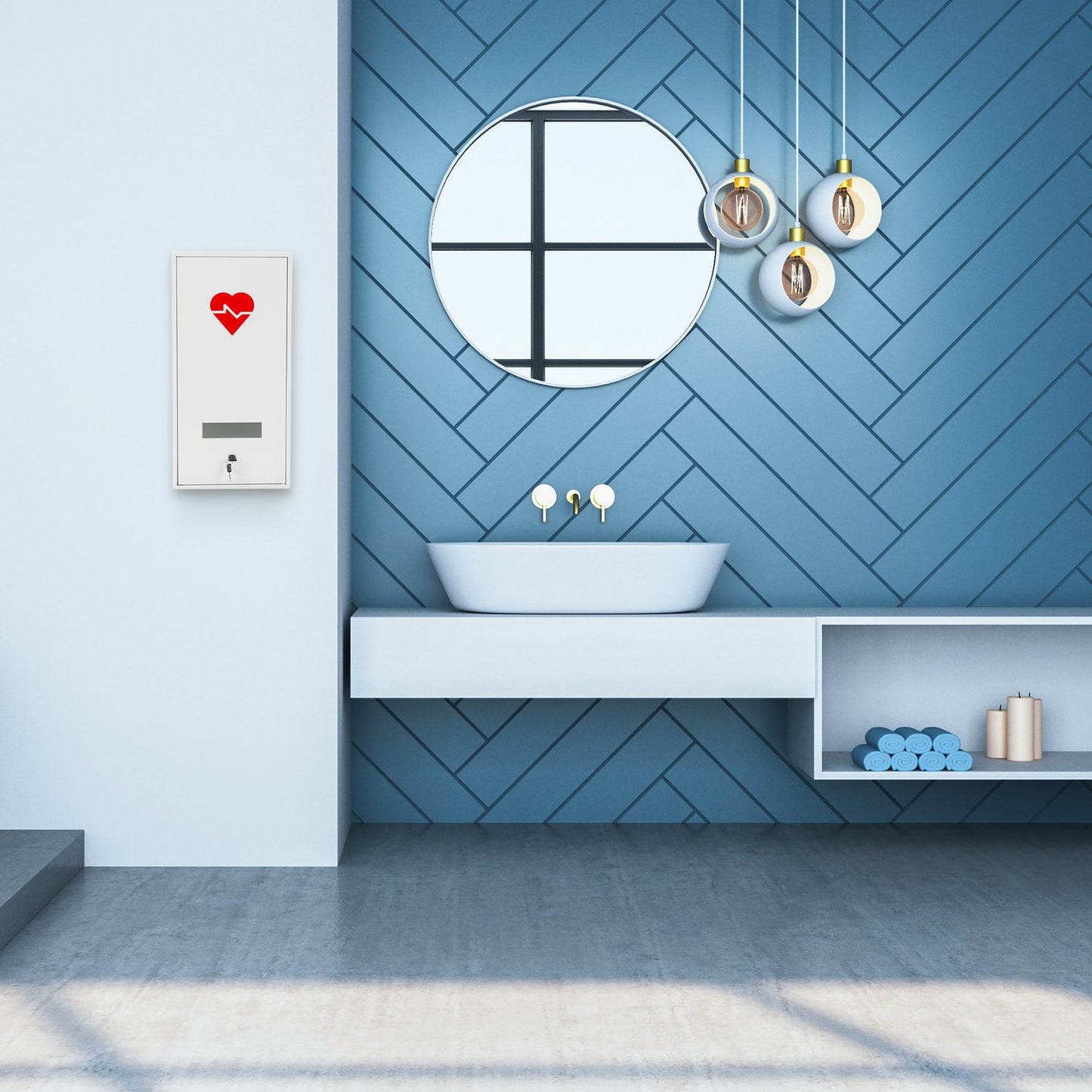 Lockable Medicine Cabinet