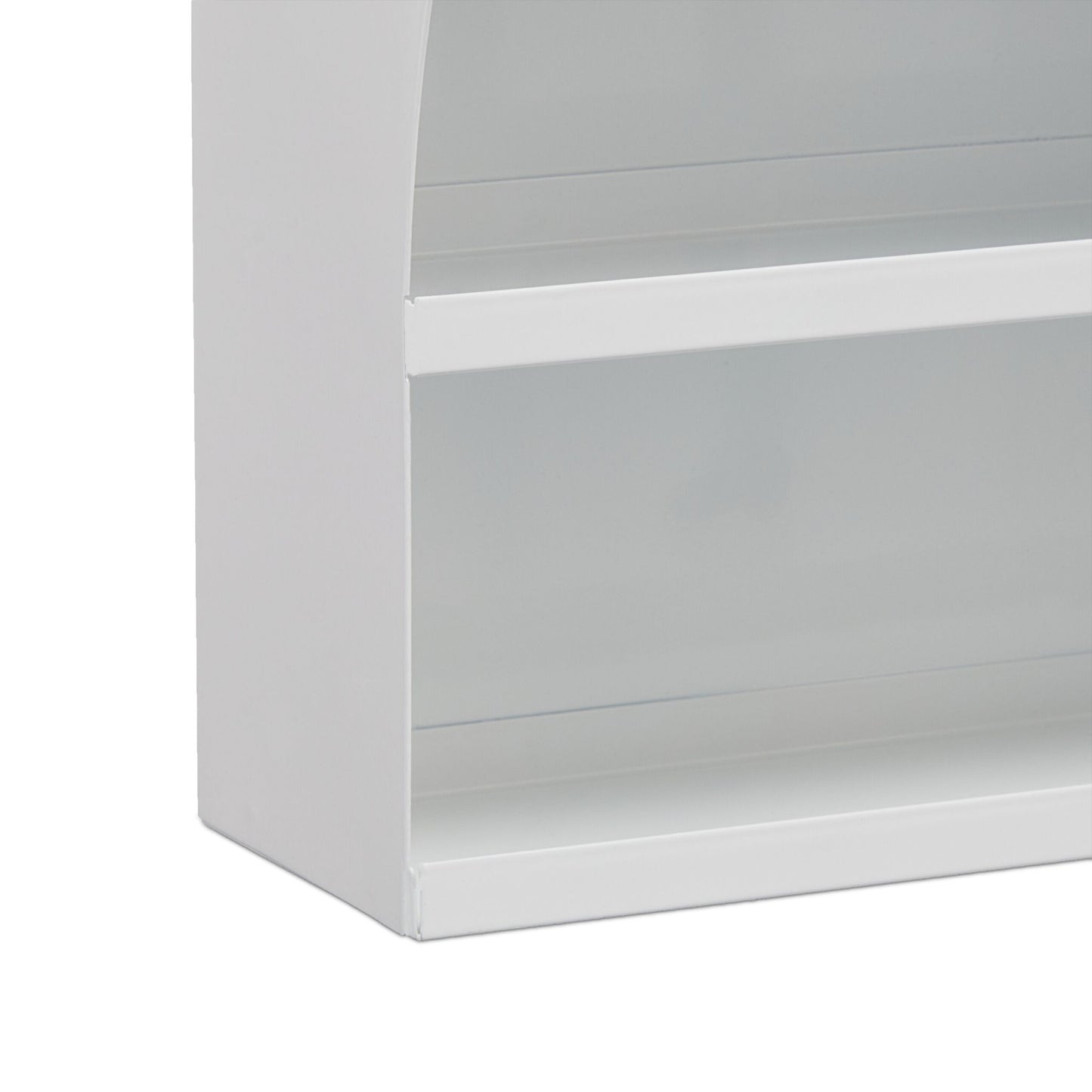 Lockable medicine cabinet with glass door