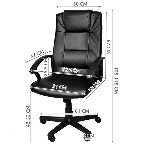 MALATEC eco leather office armchair