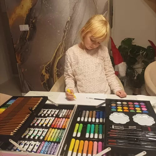 Maaleo 22768 painting set in a suitcase