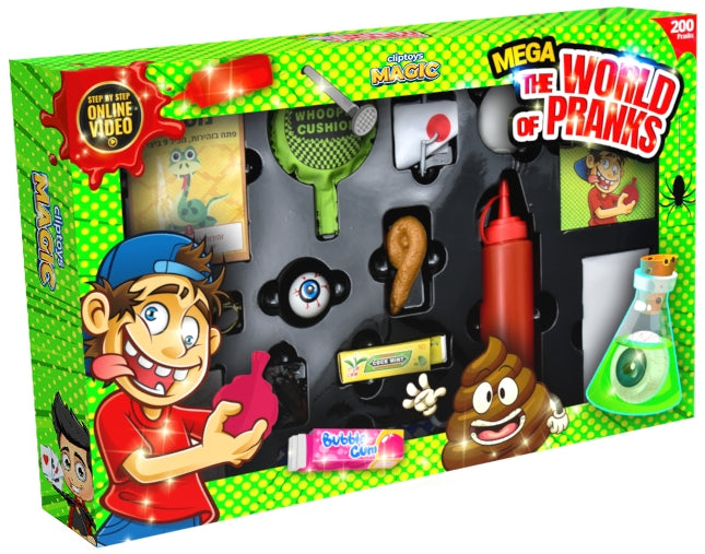 Magic Pranks Mega Set with 50+ Fun Tricks and Accessories