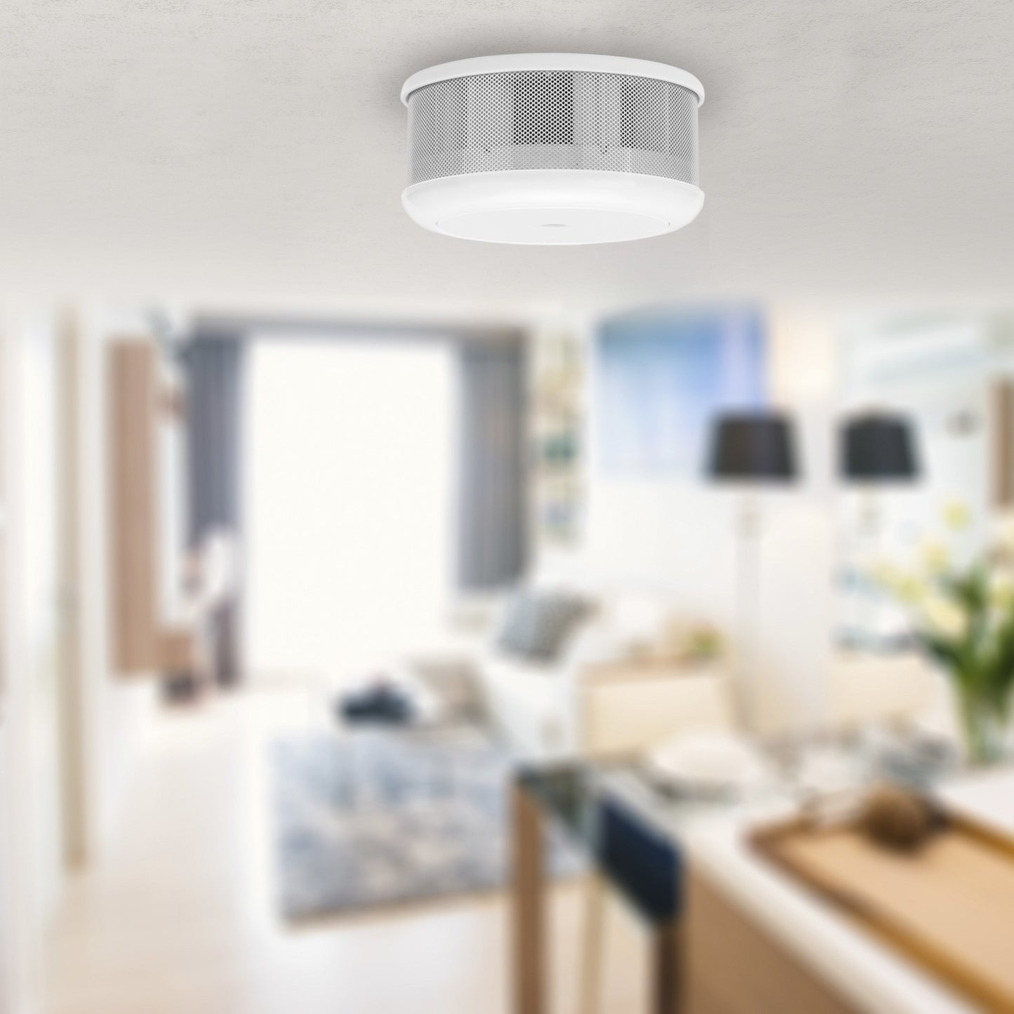 Magnetic mount Smoke alarm 7cm+