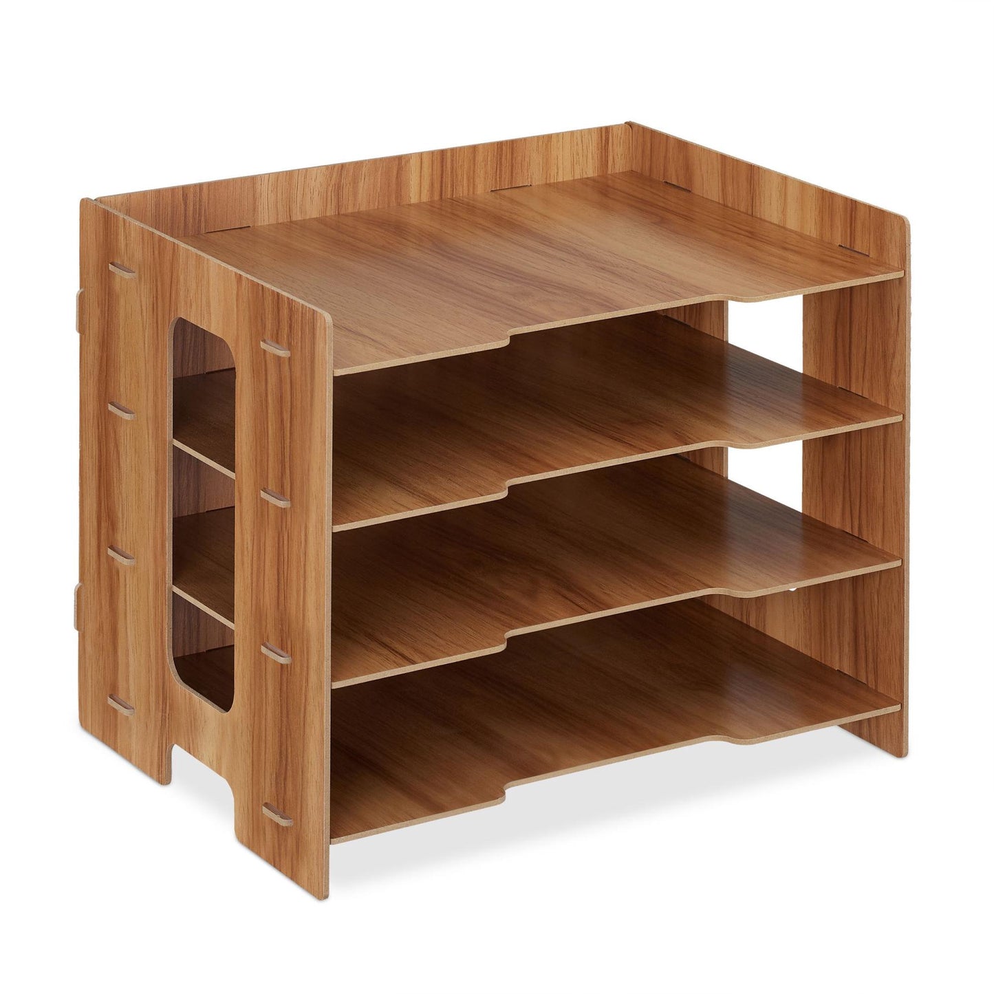 Mailbox in MDF with 3 compartments