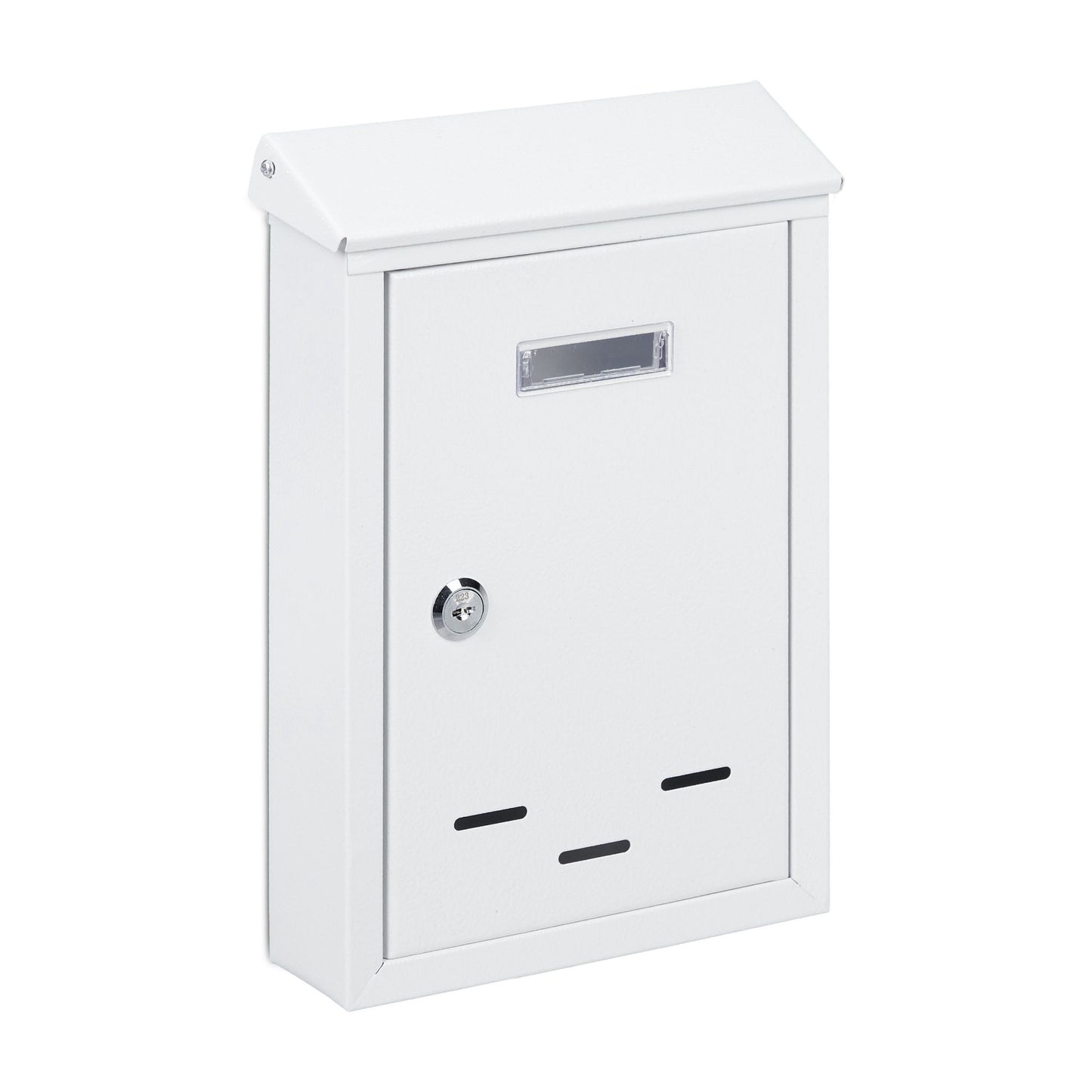 Mailbox with nameplate