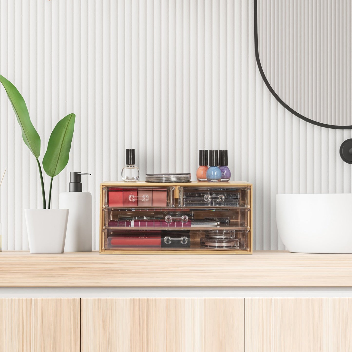Make-up Organiser with 4 Drawers