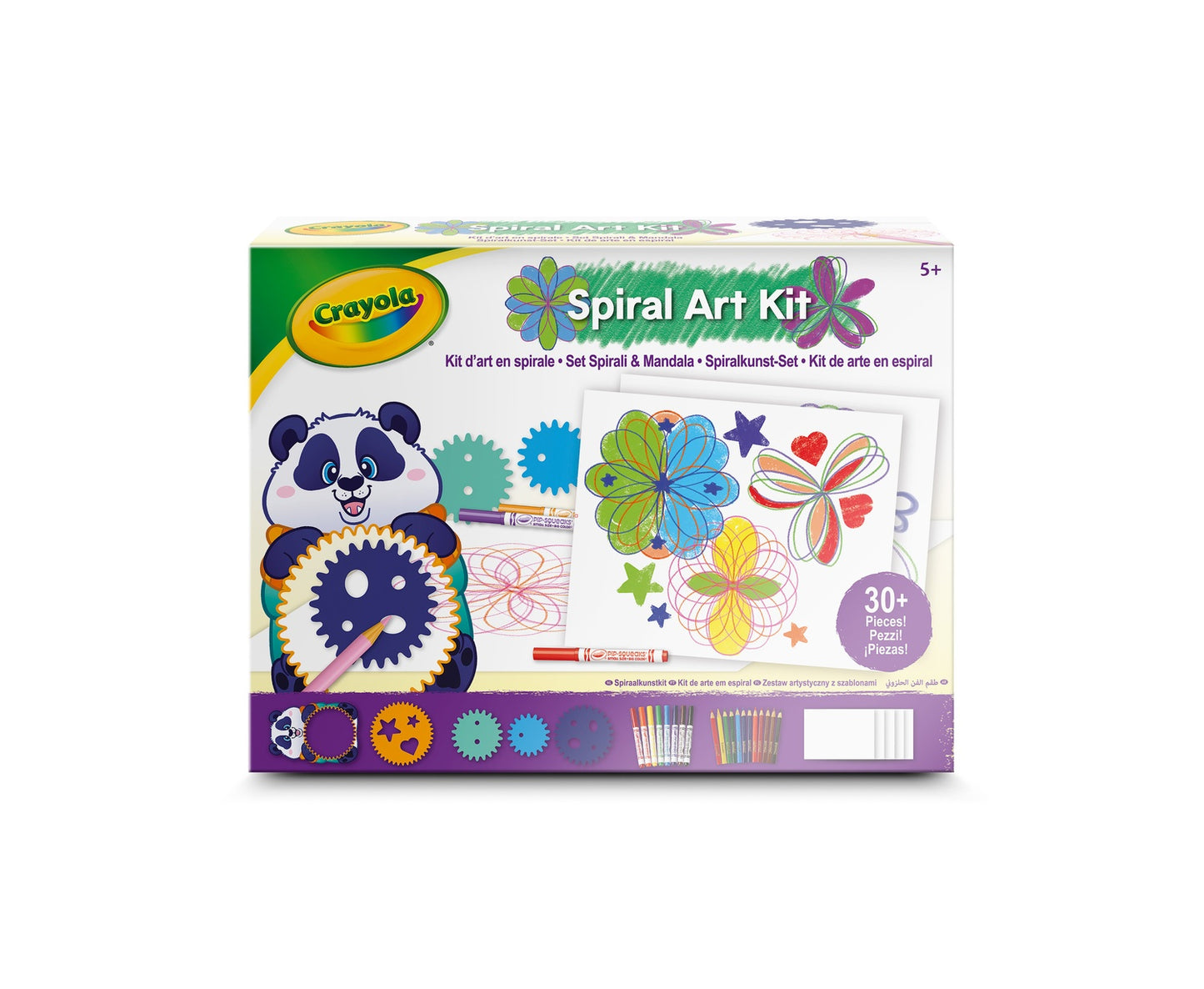 Mandala Art Kit for Creative Projects, Includes Coloring Pages