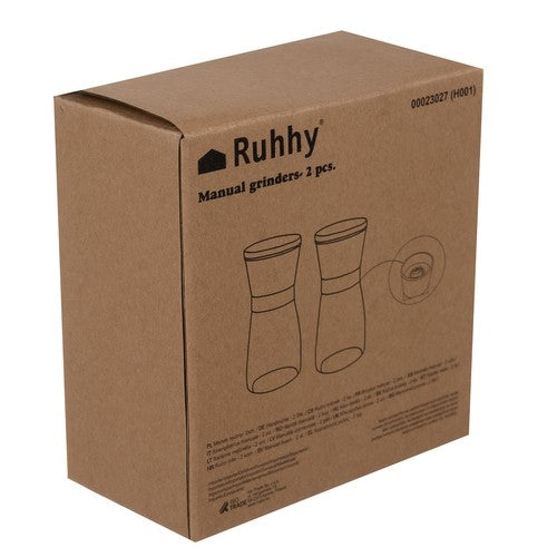 Manual grinder - 2 pcs. Ruhhy 23027