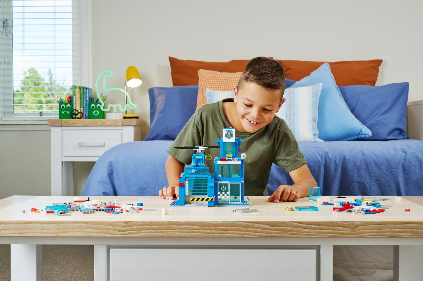 Max City Bricks Police Station, 321Pcs