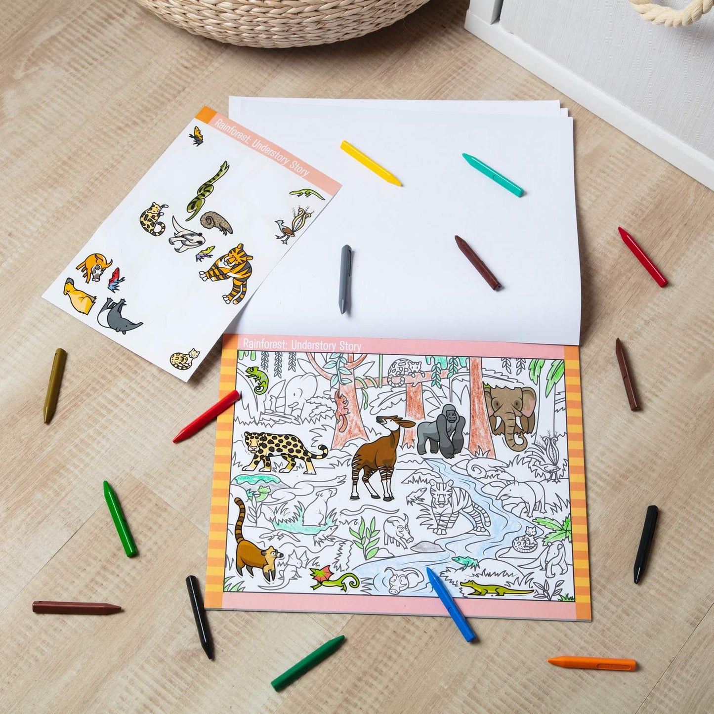 Melissa & Doug Seek & Find Sticker Pad - Animal