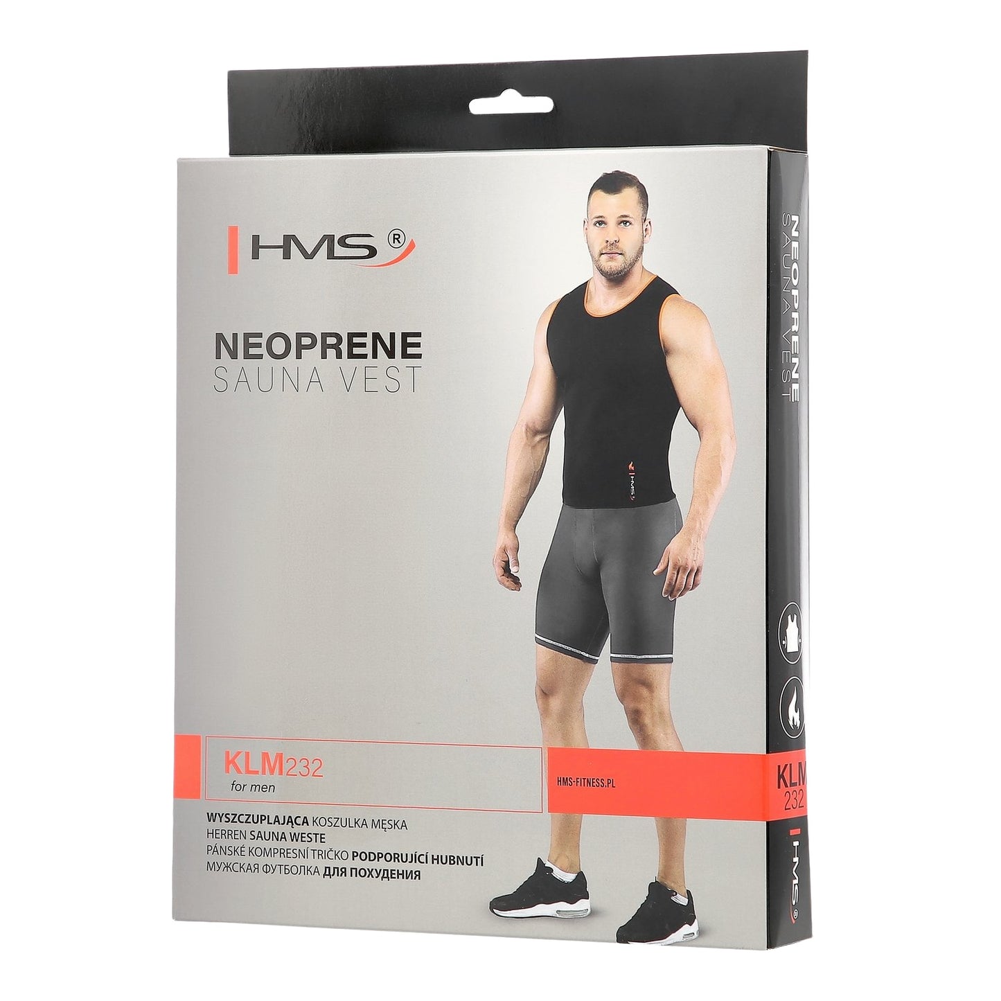 Men's Shapewear Vest, Size L, Compression Fit