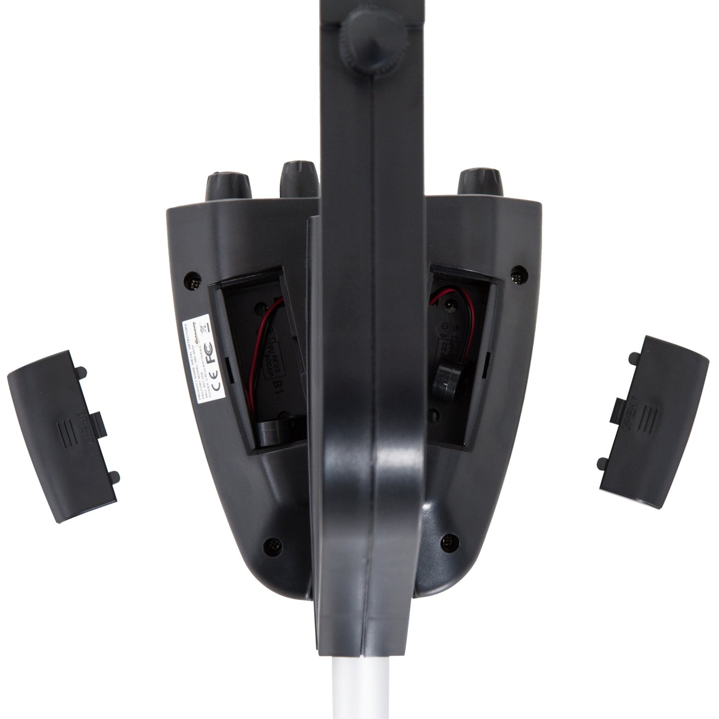 Waterproof metal detector with 16.5 cm coil, adjustable length