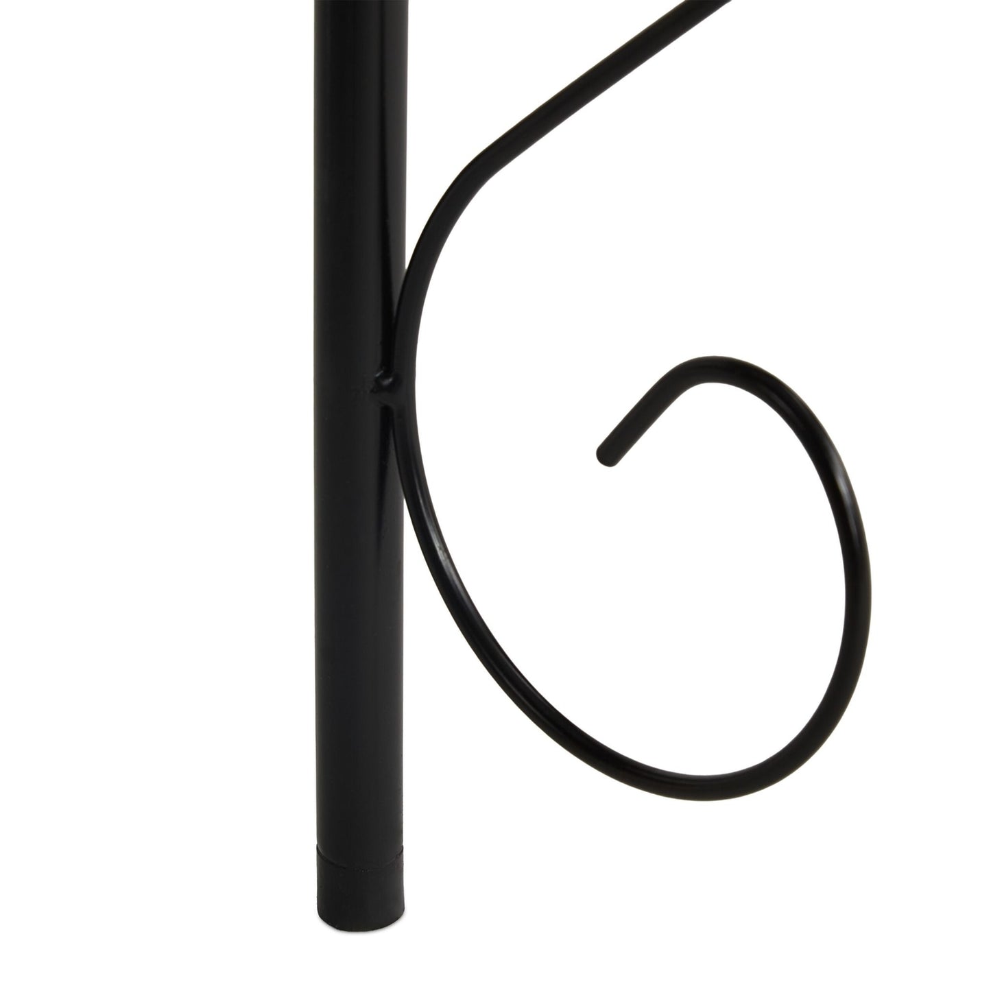 Metal Garden Archway for Climbing Plants – Black