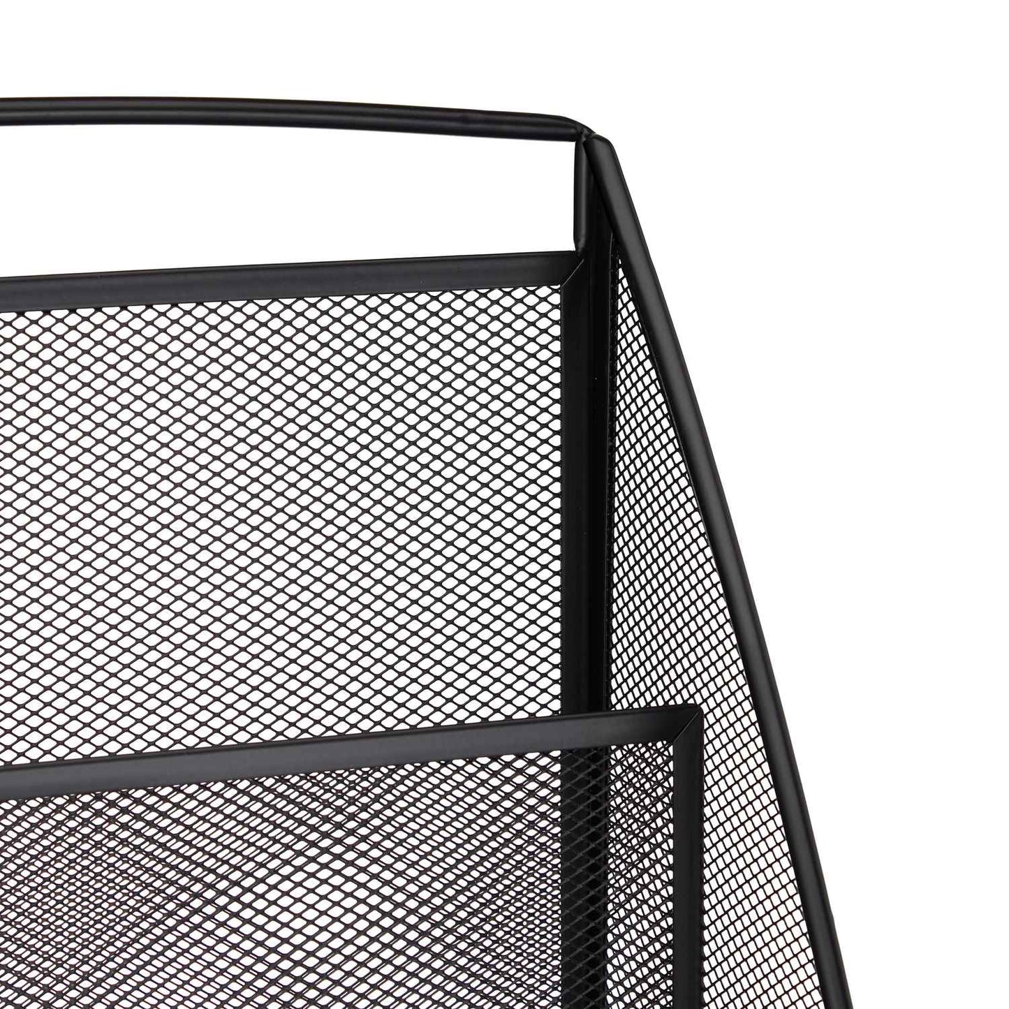 Metal Mesh Magazine Rack