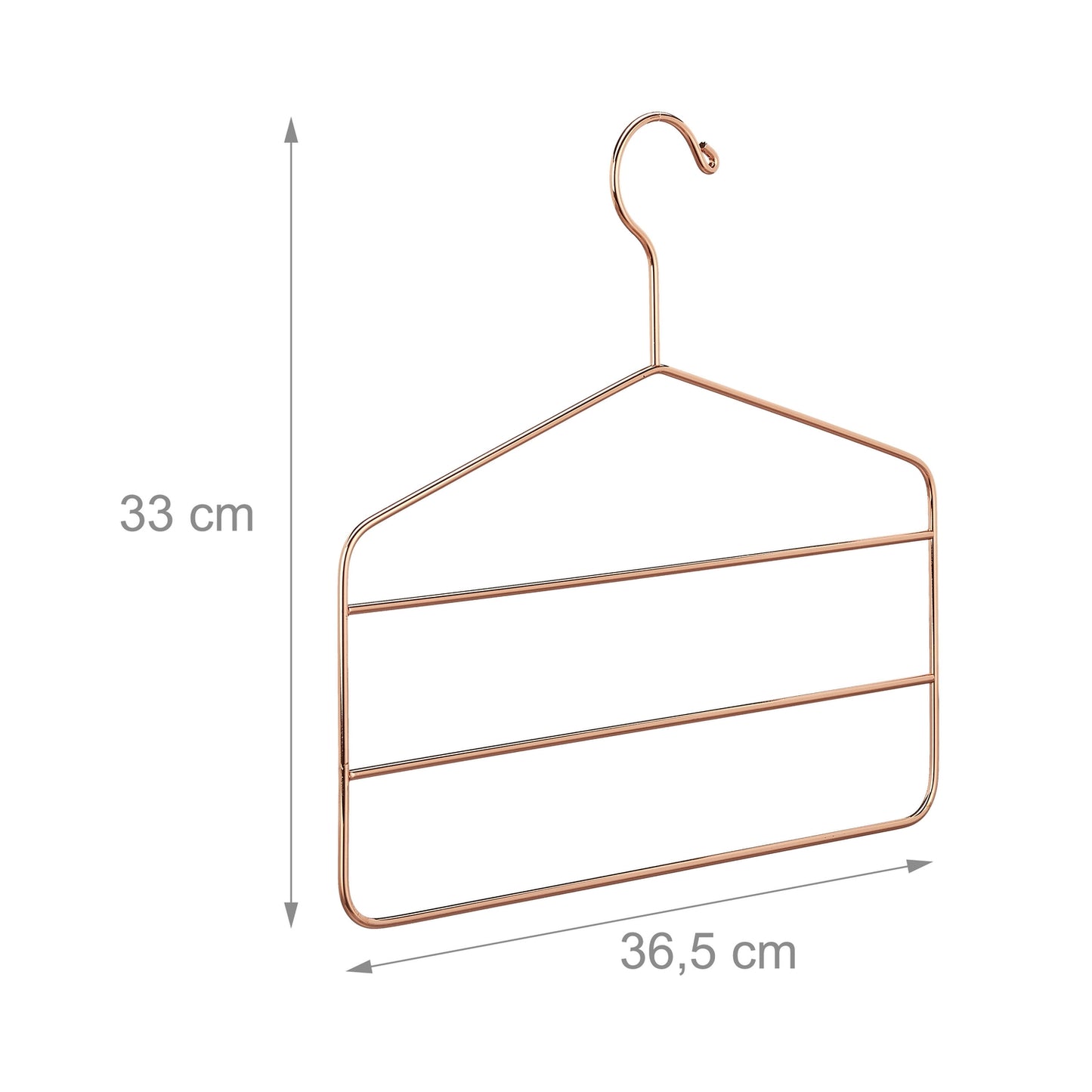 Metal Multi Trouser Hanger