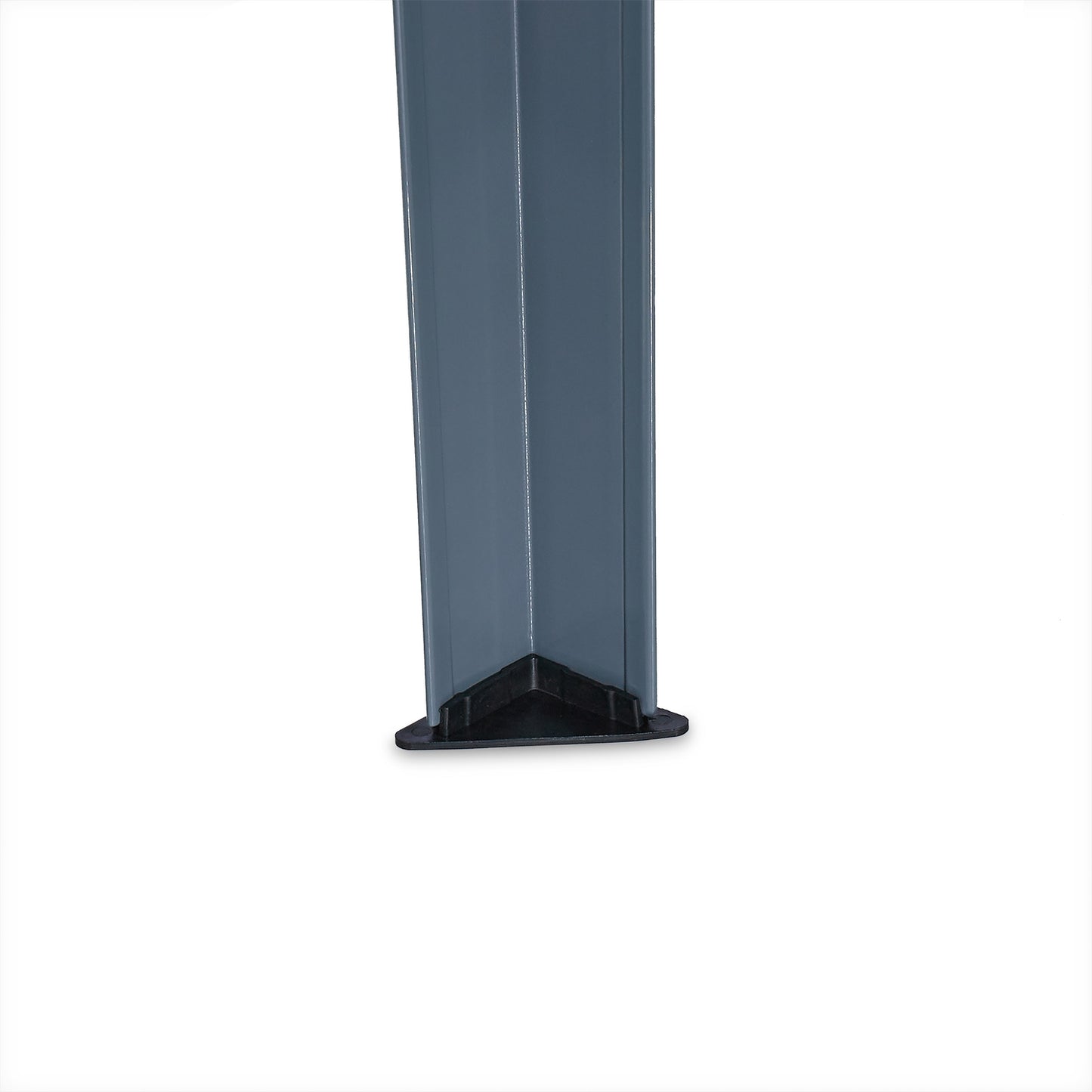 Metal Raised Planter Box in Grey