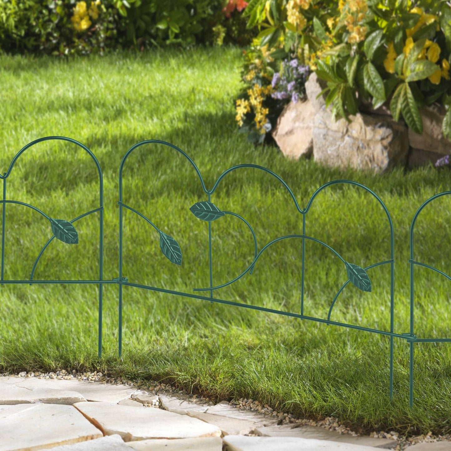 Metal bed edges, 4 pcs