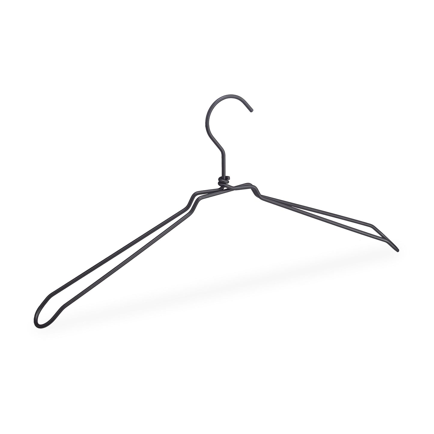 Metal clothes hangers - set of 12