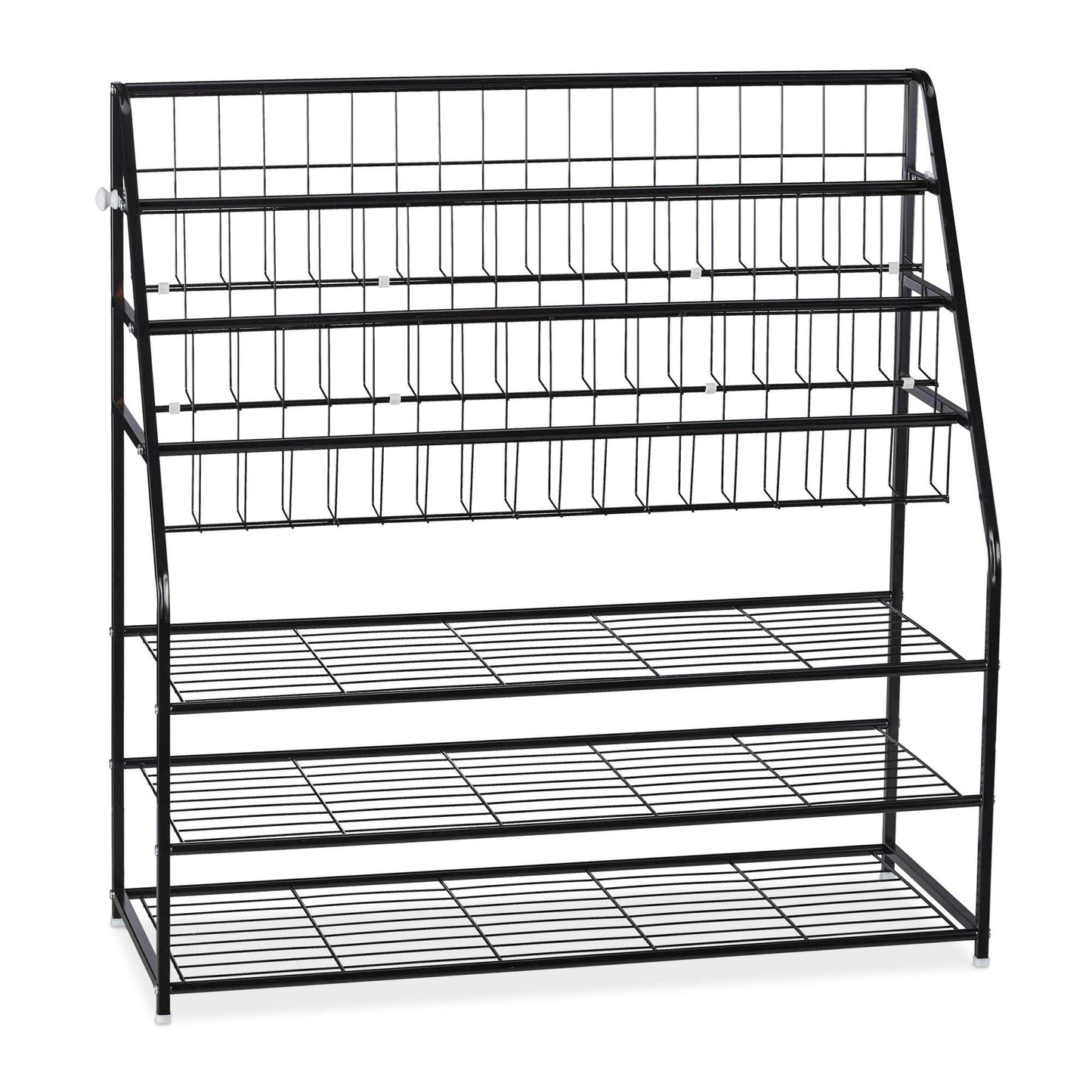 Metal magazine rack XL