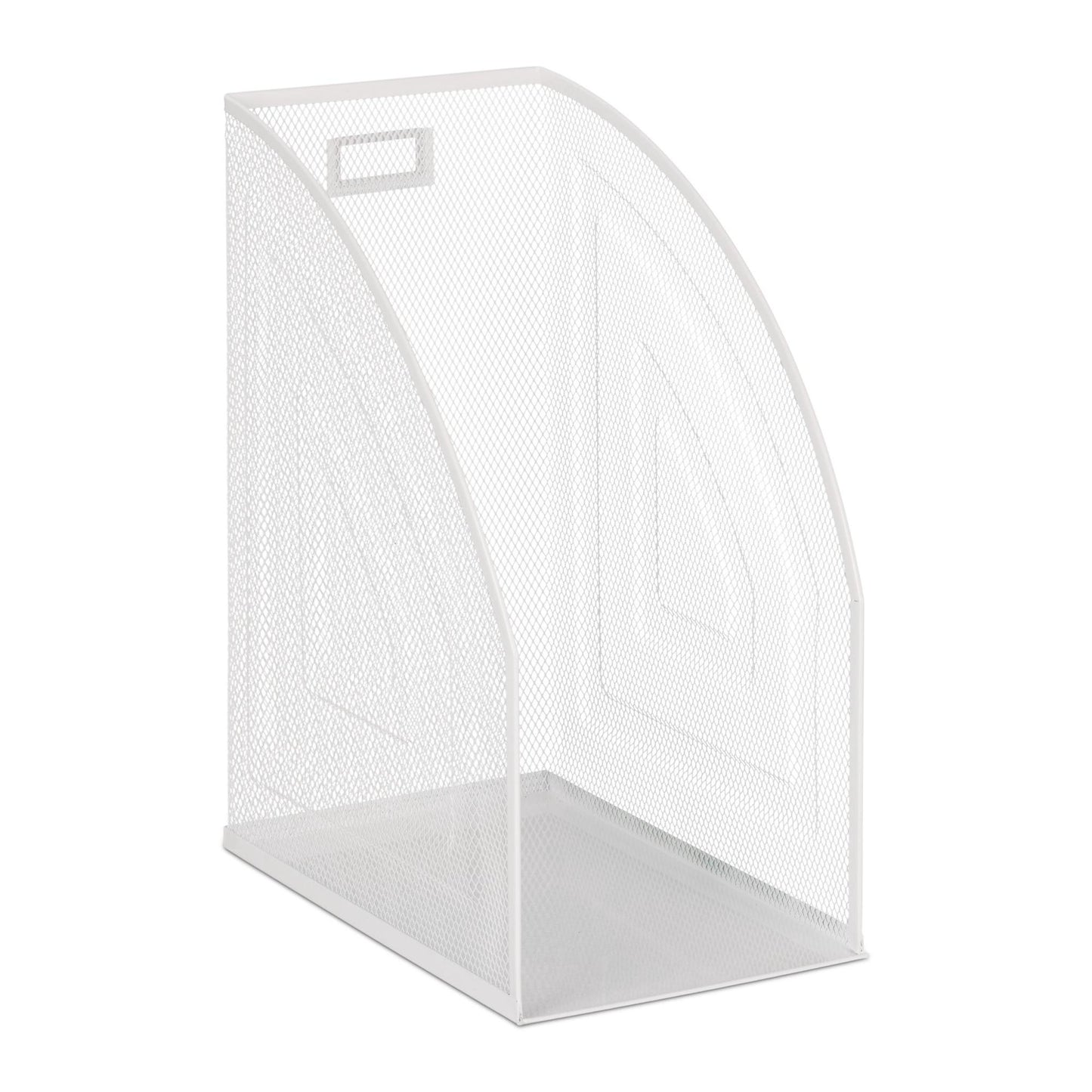 Metal magazine stand