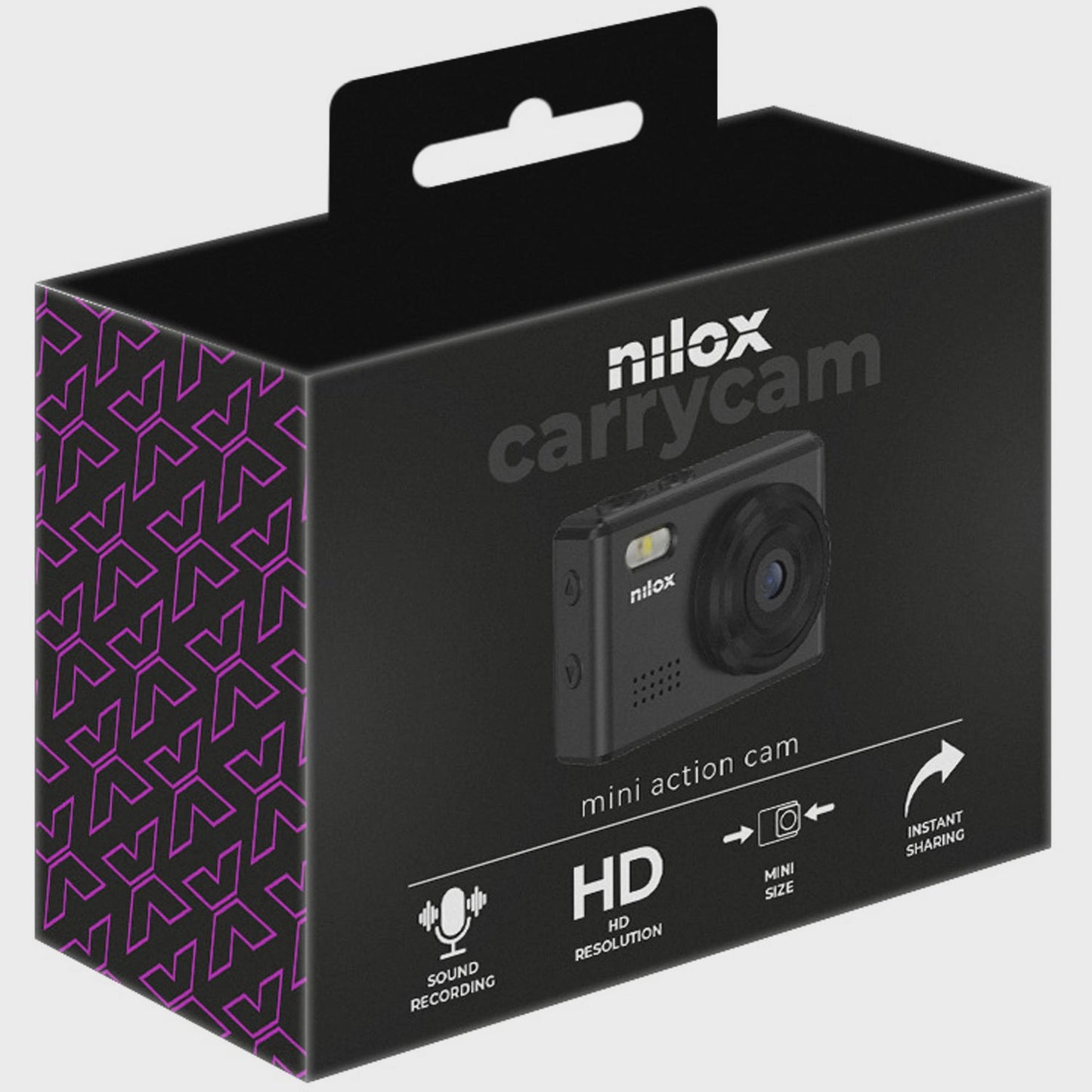Mini Action Camera 720p HD, 2MP, Keychain Design