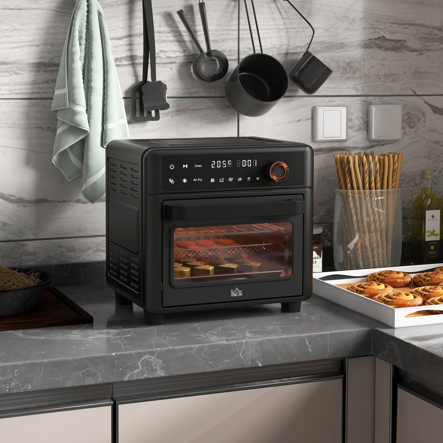 Mini Air Fryer Oven, 13L, 12 programs, 40-220°C