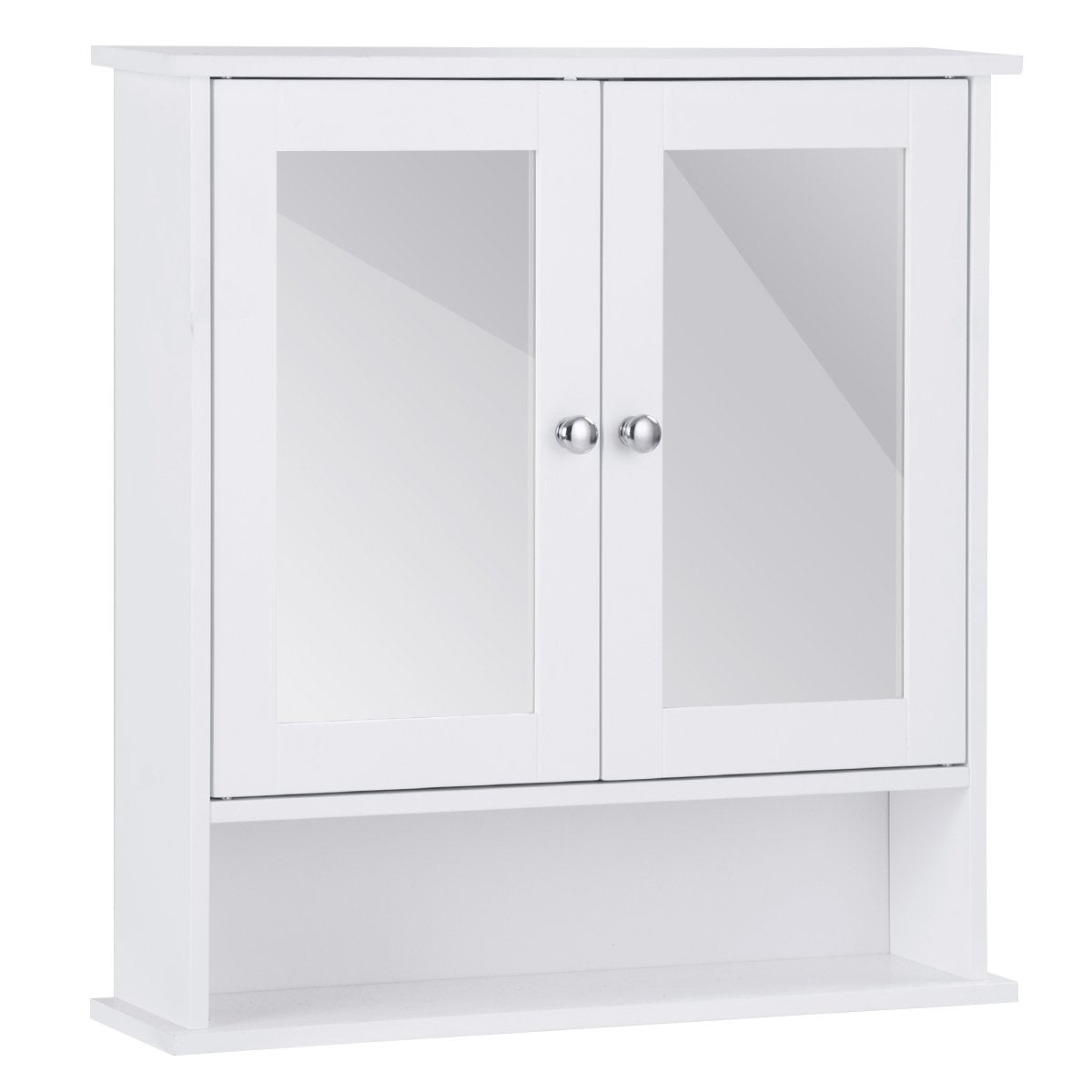 Mirror cabinet bathroom cabinet wall cabinet 56.5 x 13.5 x 58.5 cm