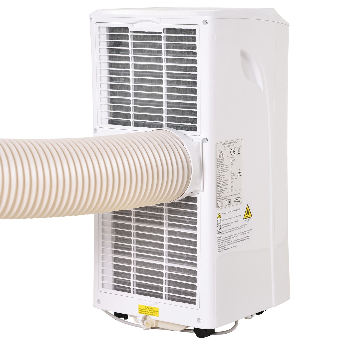 Portable air conditioner 2.9 kW with dehumidifier and timer