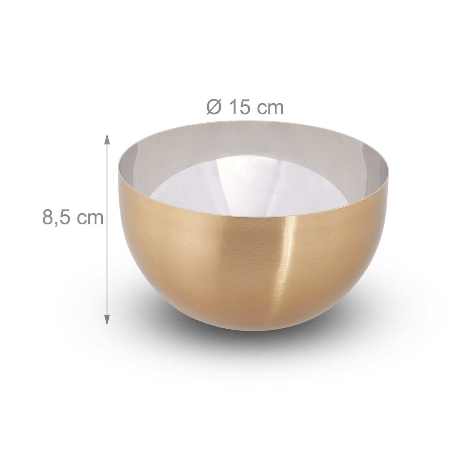 Modern Serving Bowl Gold/Silver