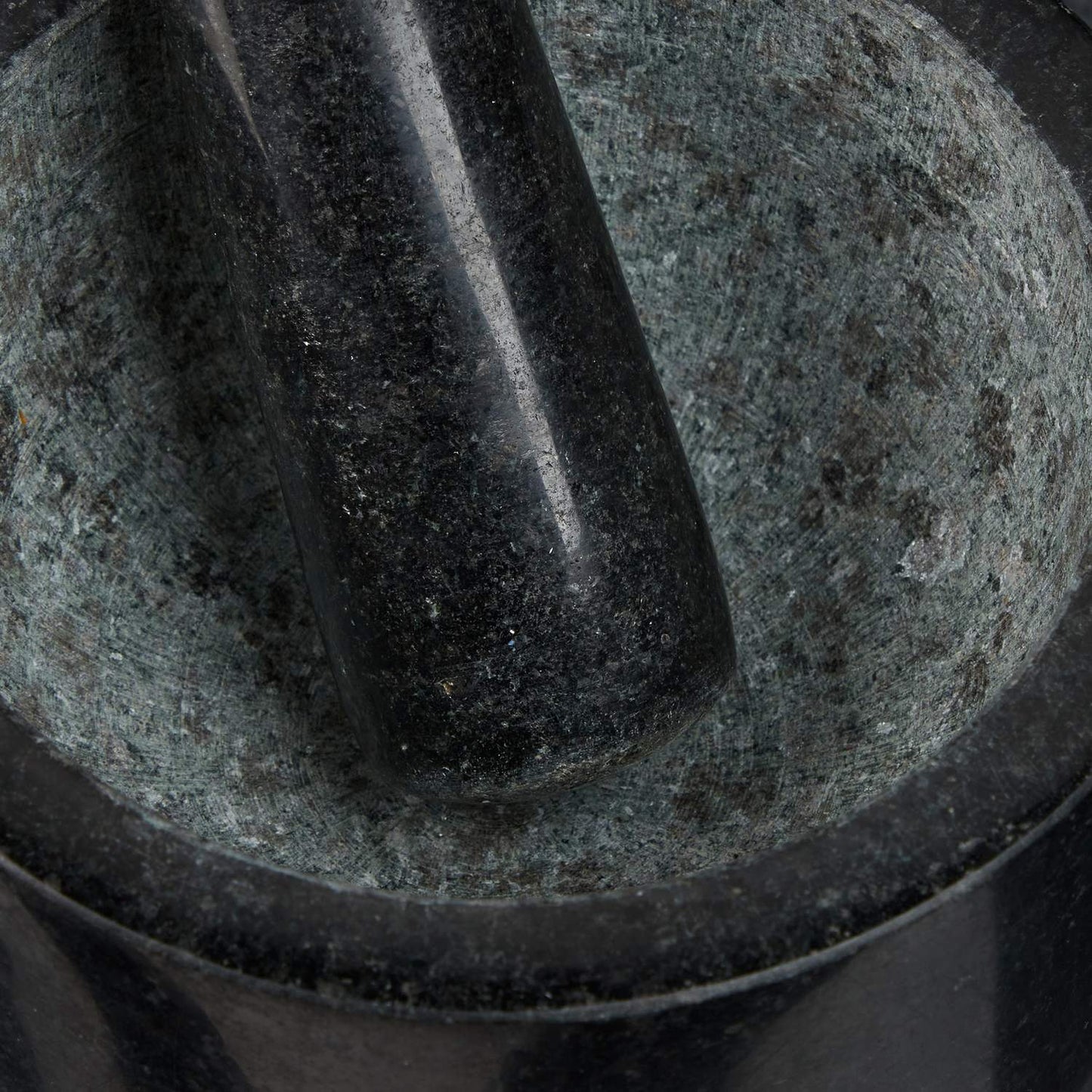 Mortar granite with impact