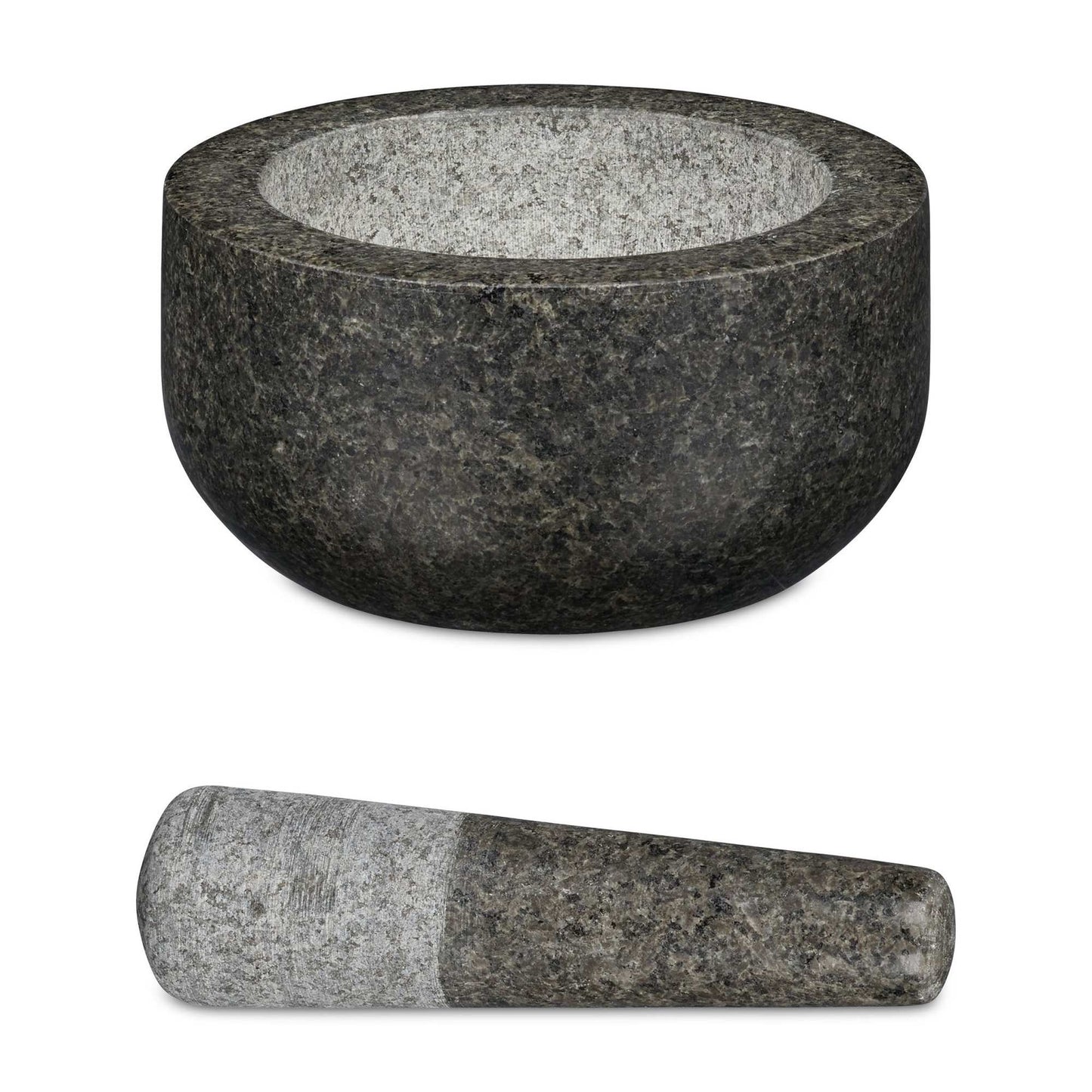 Mortar granite with impact